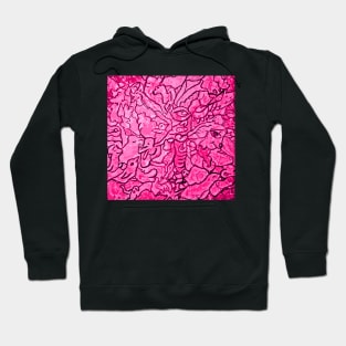 Dream Collective Abstract in Pink Hoodie